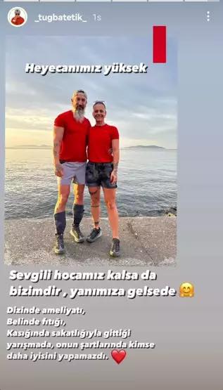 tugba tetik in paylasimi olay oldu ozgur tetik survivor dan elendi mi